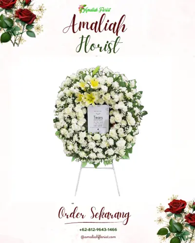 Krans Bunga Duka Cita di Tegalsari